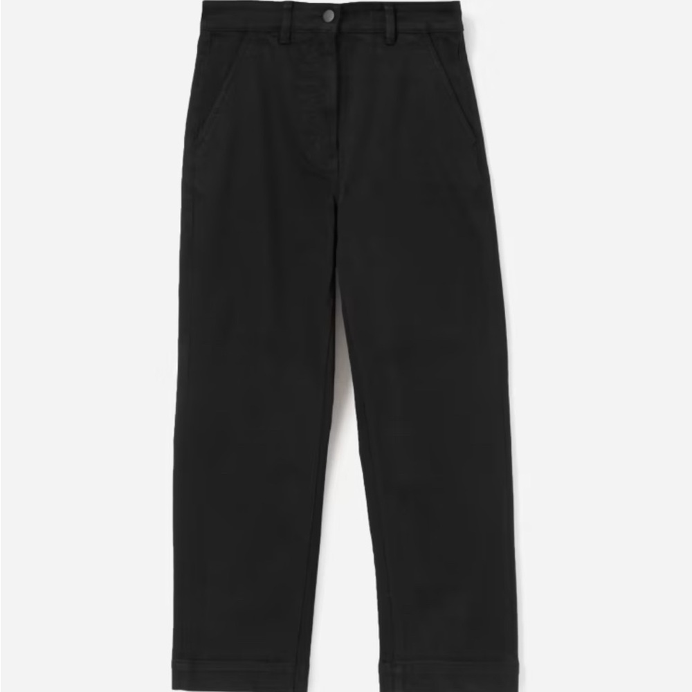 Everlane, The Straight-Leg Crop in Black, Size 4 - Picture 3 of 10